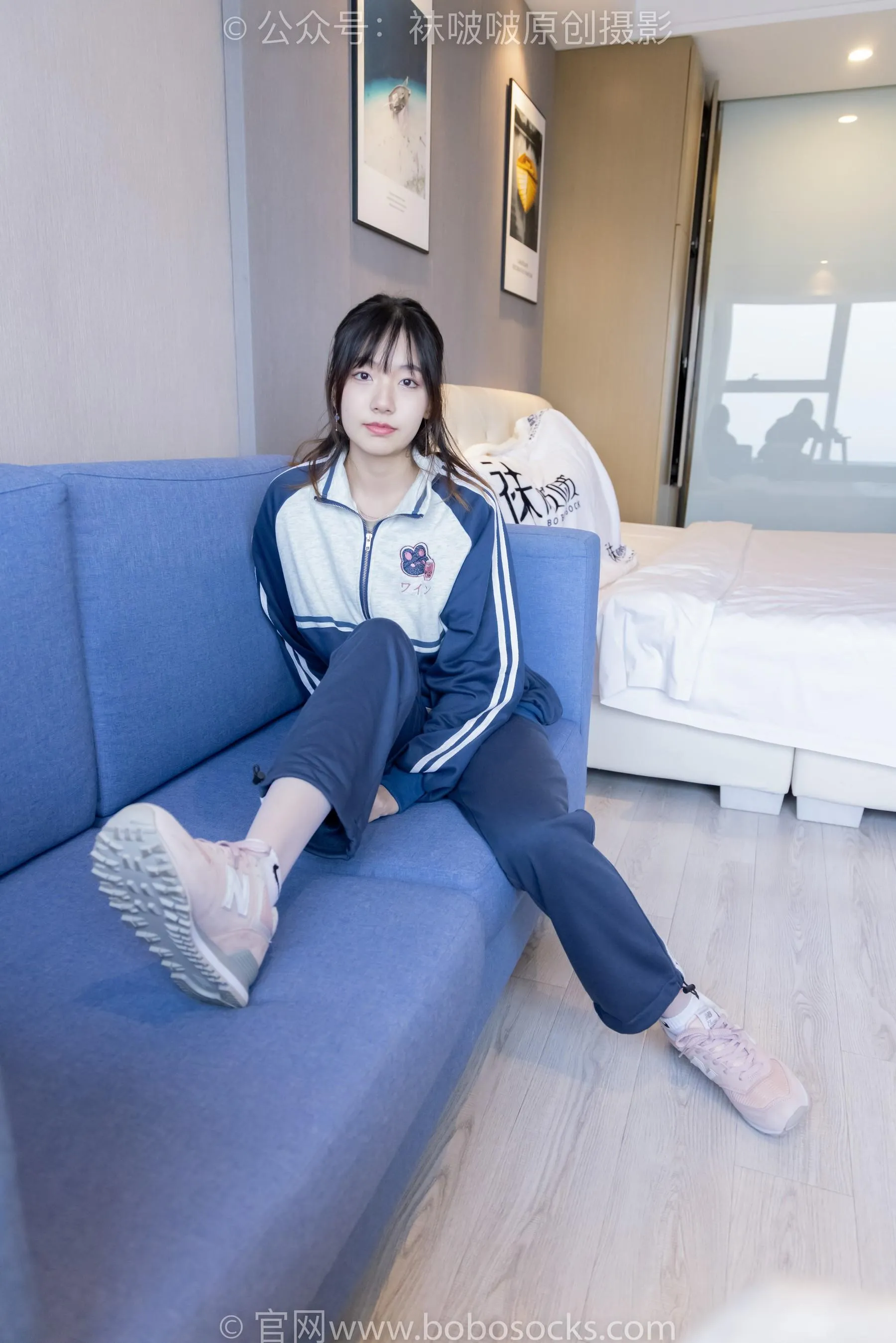 [BoBoSocks袜啵啵]NO.226 小甜豆-运动鞋、白棉袜、白丝 [87P]插图7